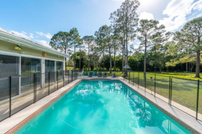 Family Estate w/ Firepit + Pool House! Sleeps 16!